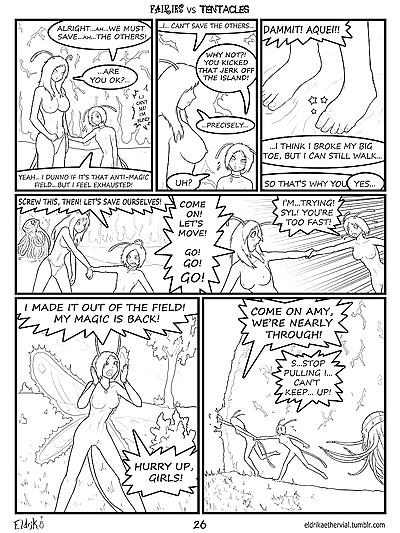 Fairies vs Tentacles - part 2